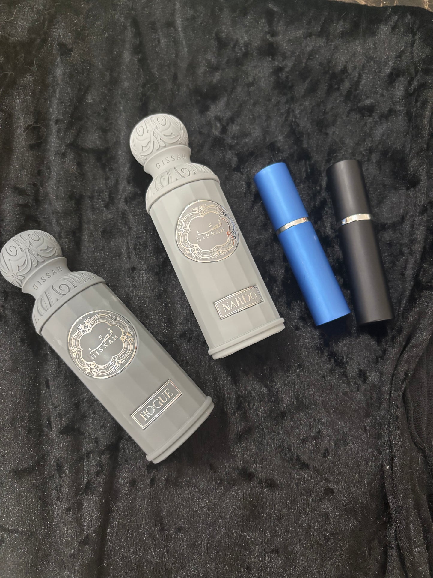 Gissah Graphite Nardo and Rogue 5ml each decant sample perfume 10ml total