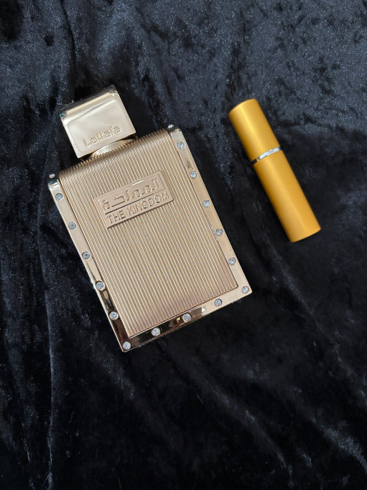 Kingdom for Him Lataffa 5ml or 10ml decant sample perfume