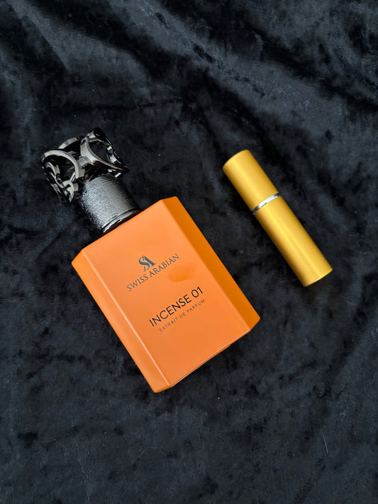 Swiss Arabian Incense 01 5ml decant sample perfume
