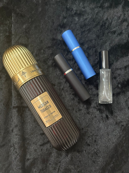 Mexican Tobacco Ibraheem Al Qurashi Ibraq 5ml or 10ml decant sample perfume
