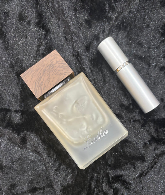 Leather Ahmed Al Maghribi 5ml decant sample perfume