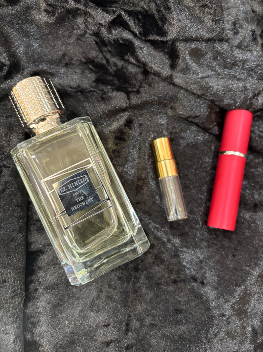 The Hedonist 3ml or 5ml decant sample perfume