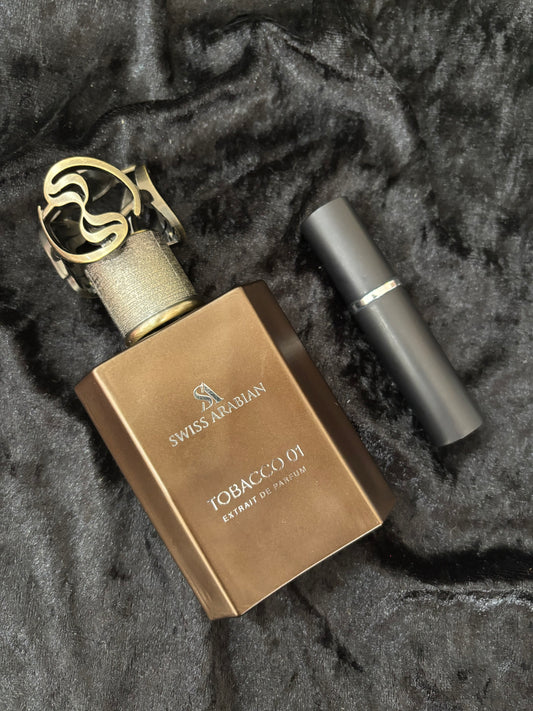 Swiss Arabian Tobacco 01 5ml decant sample perfume