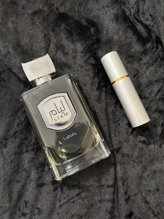 Liam Grey Lataffa 5ml or 10ml decant travel size sample perfume
