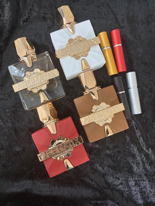 Discovery Set Mini Royal Taboo X Xandal Paltine Blanc Carnal Desire French Avenue Aromatix 5ml each decant sample perfume 20ml total