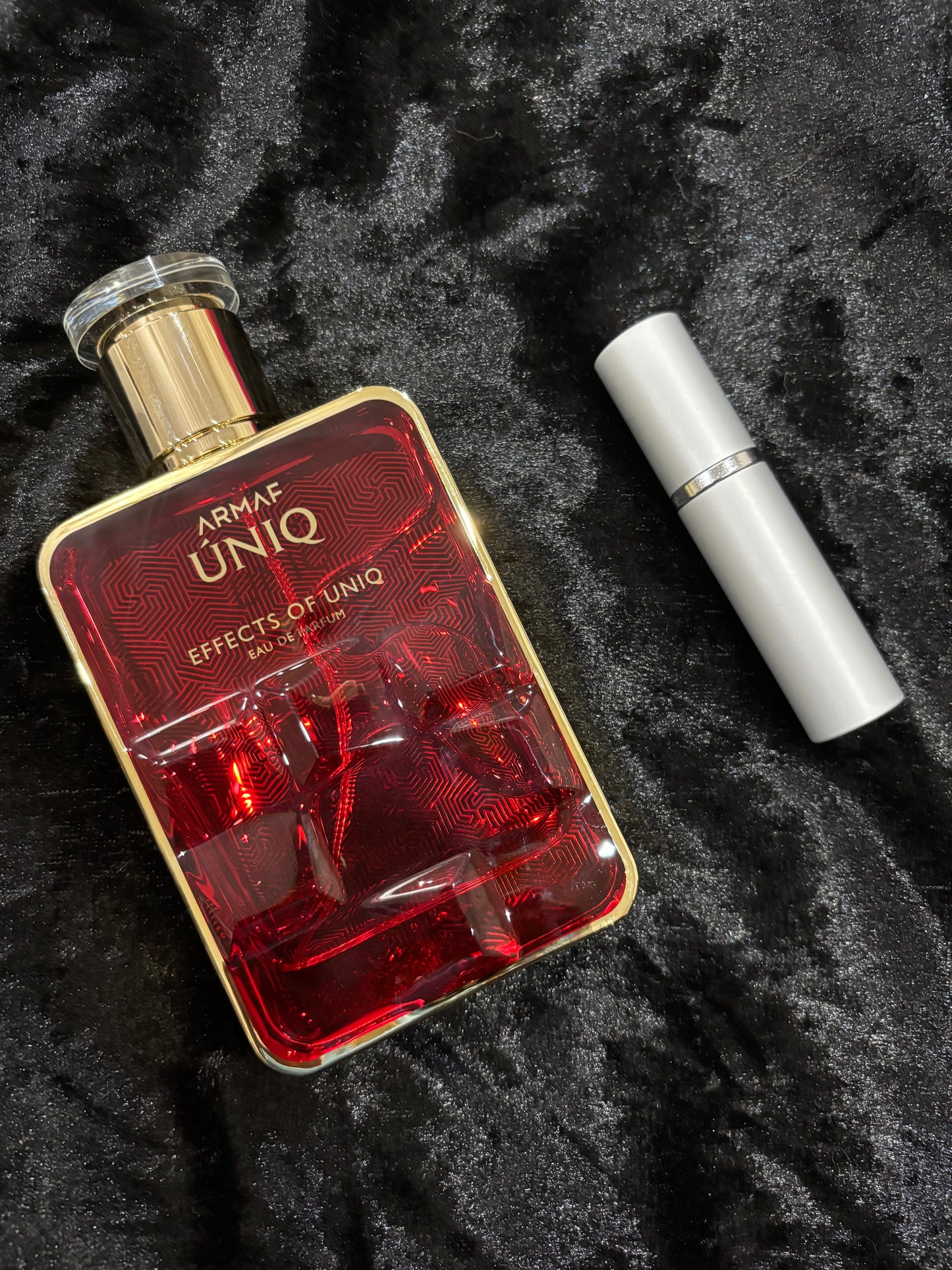 Effects of Uniq Armaf decant sample perfume