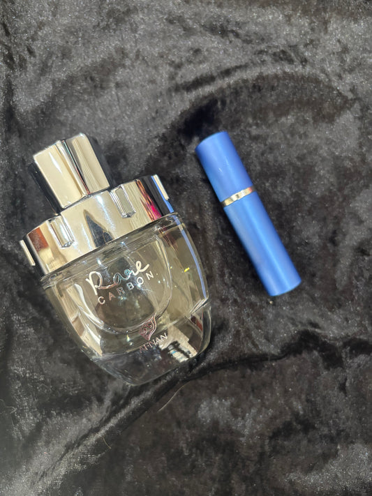 Rare Carbon Afnan decant sample perfume