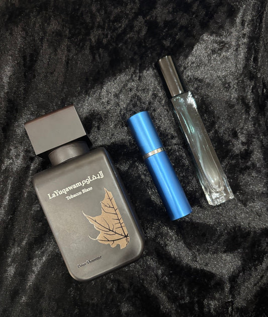 Rasasi Tobacco Blaze decant sample perfume