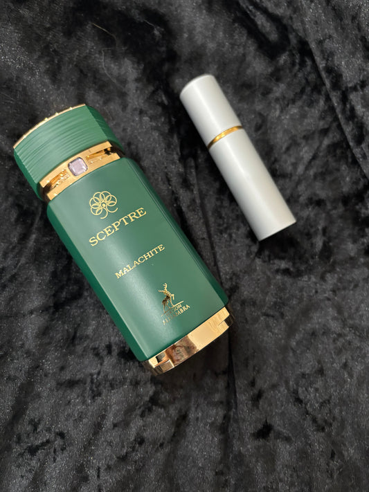 Spectre Malachite Maison Alhambra 5ml or 10ml decant travel size sample perfume