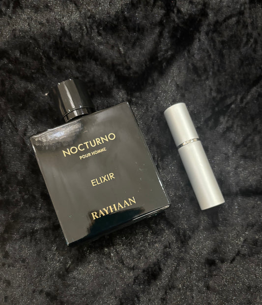 Rayhaan Nocturno Elixir decant sample perfume