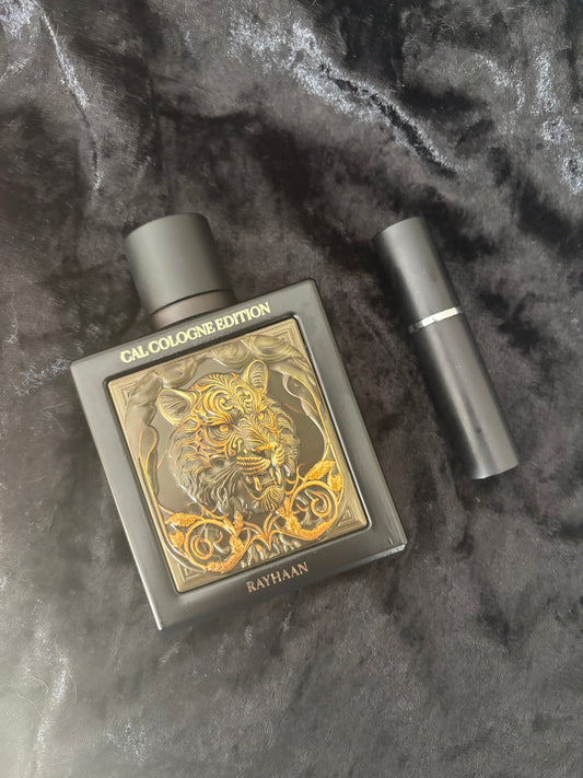 Cal Cologne Rayhaan Tiger 5ml decant sample perfume