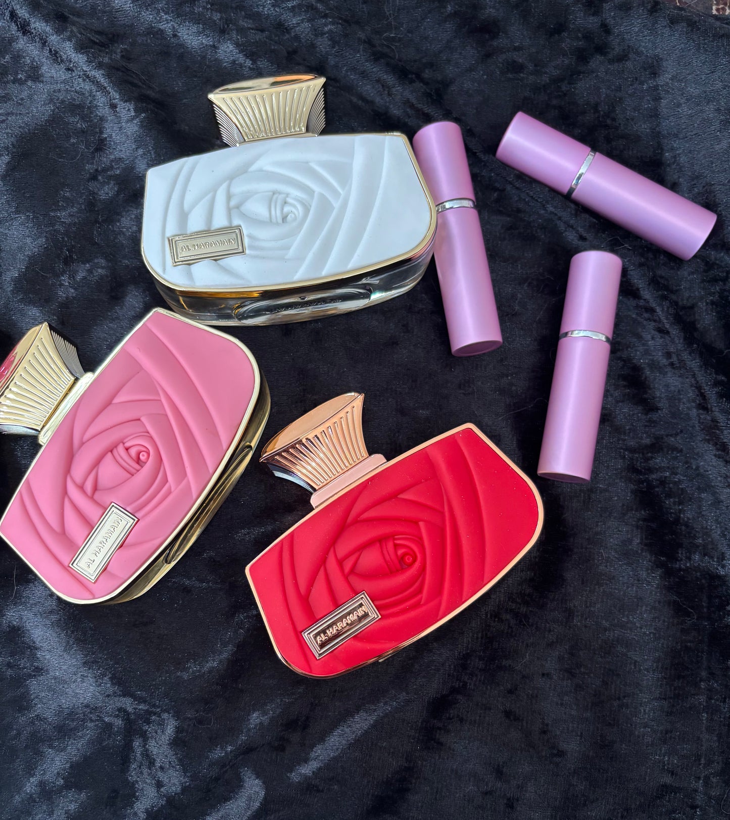 Al Haramain Belle Rouge, Story of My Life, Belle 5ml decant each sample perfume