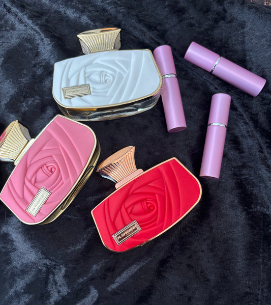 Al Haramain Belle Rouge, Story of My Life, Belle 5ml decant each sample perfume