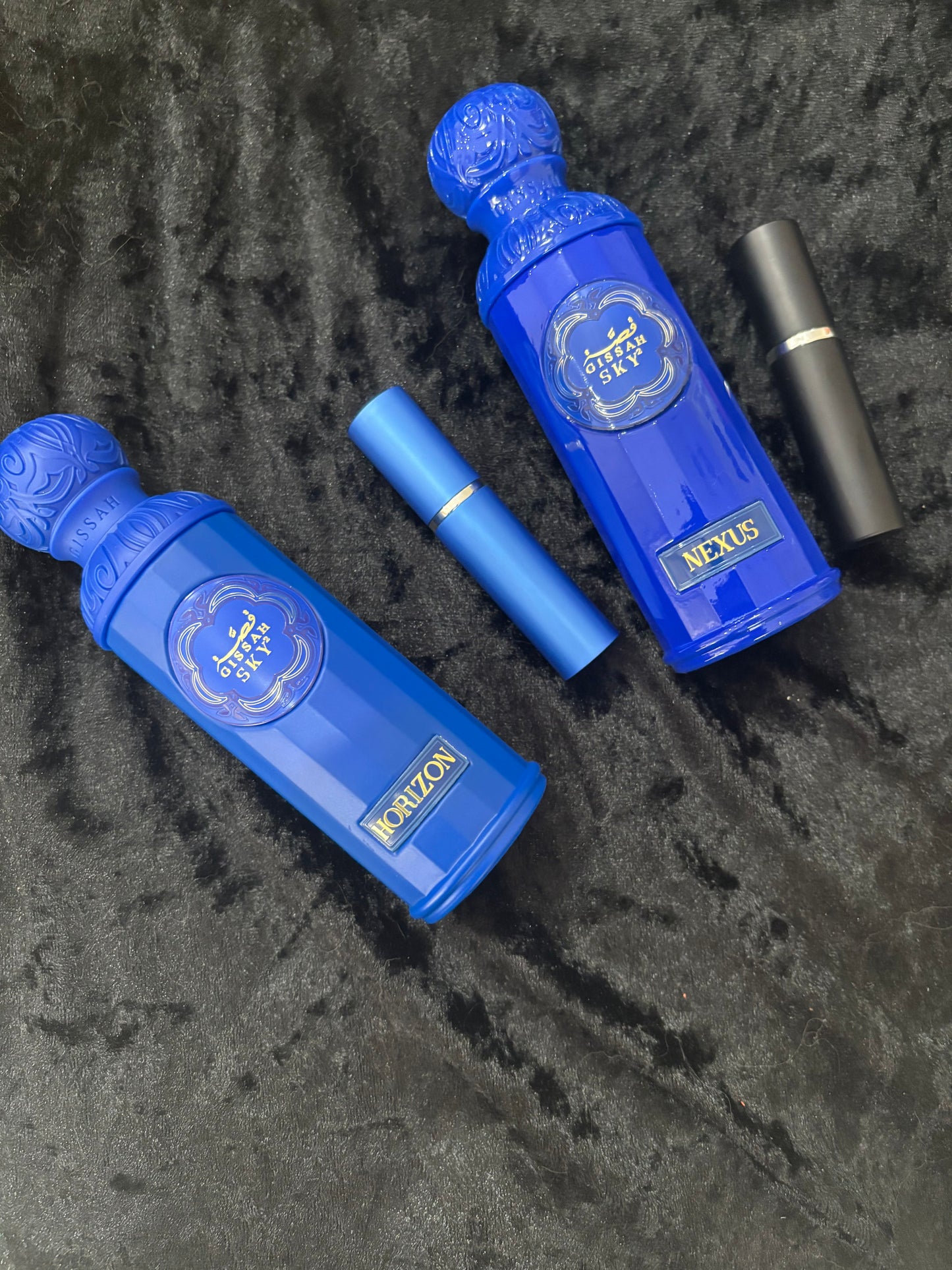 Gissah  Horizon and Nexus Legend of the Sky2 Set for him  5ml each decant sample perfume 10ml total