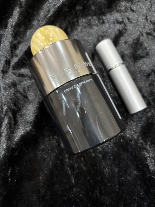 Orange & Bergamot Molton Brown 5ml or 10ml decant travel size sample perfume