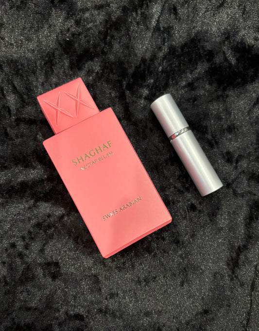 Swiss Arabian Shaghaf Nectar Blush 5ml or 10ml decant sample perfume