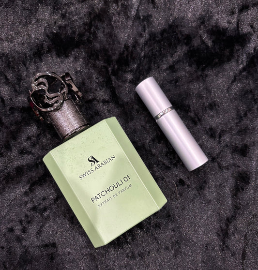 Swiss Arabian Patchouli 01 5ml decant sample perfume
