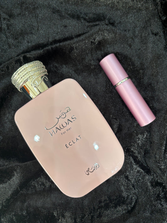 Hawas Eclat decant sample perfume